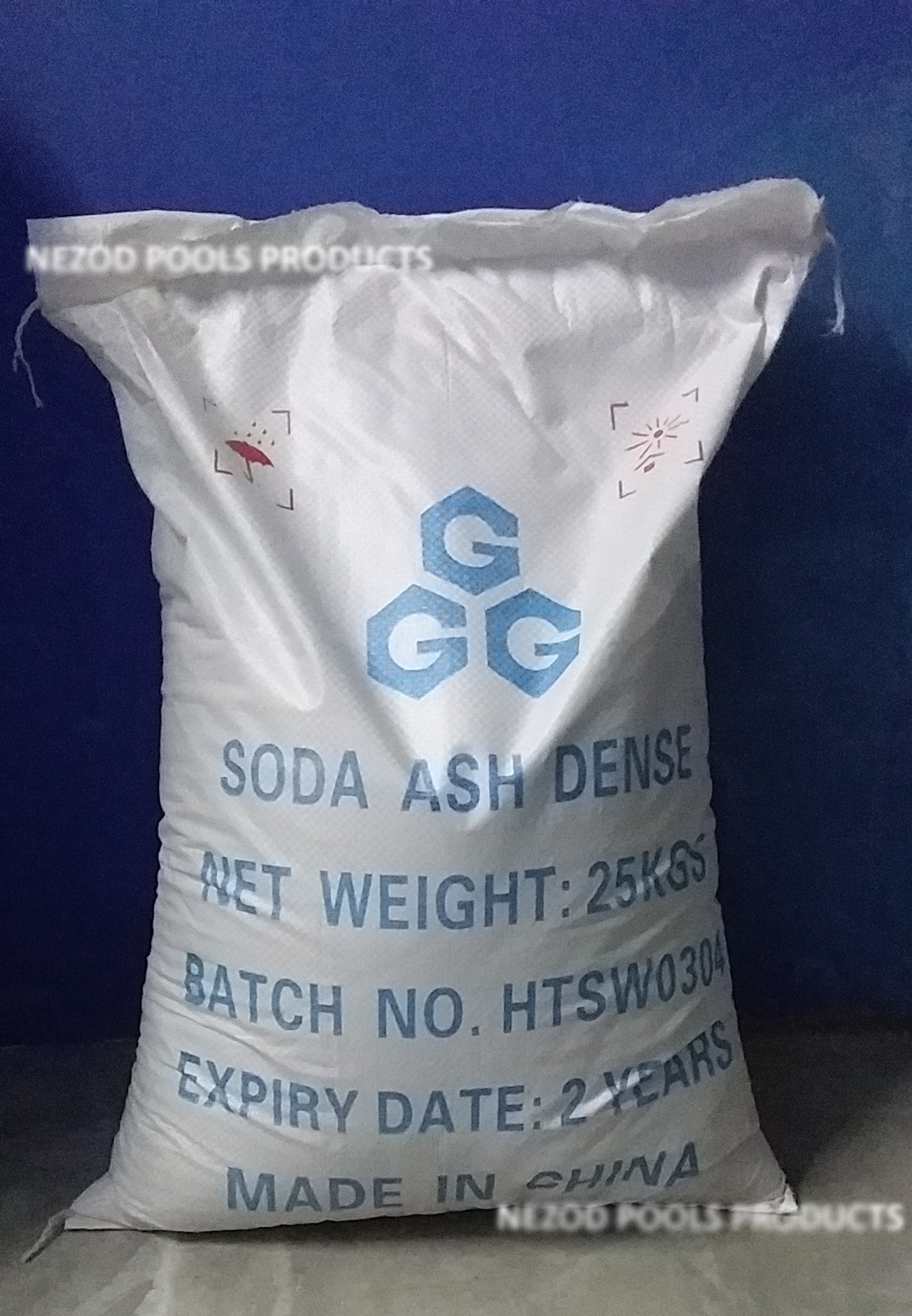 SODA ASH 25KG Nezod Pools Products Sdn Bhd