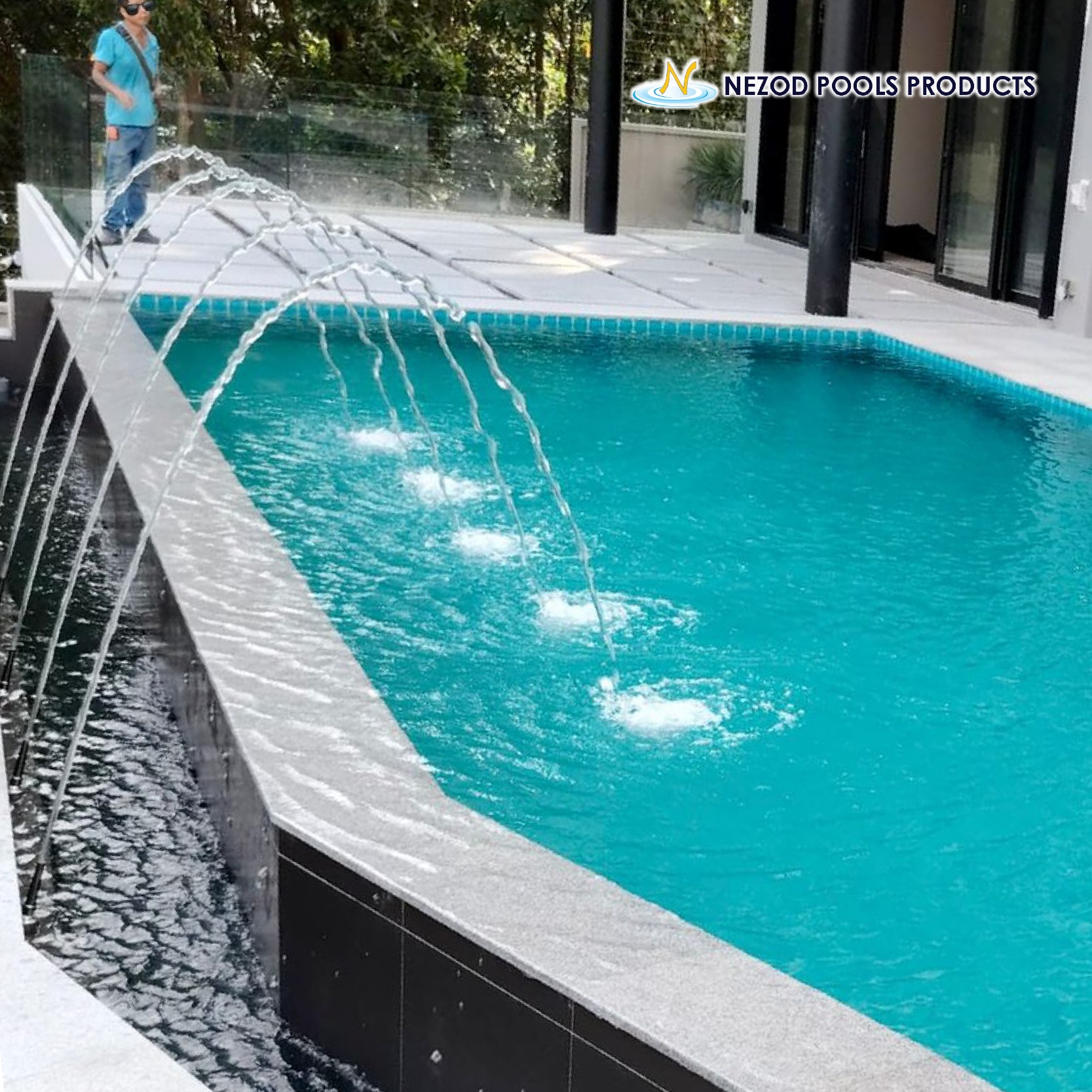 Pool Jet Nozzles, Pool Fountains For Inground Pools, G3/4