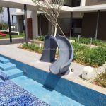 SWIMMING POOL SLIDE