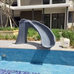 SWIMMING POOL SLIDE