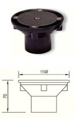 NZP FLOOR INLET-BLACK - Image 4