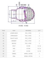 SHIEYU SWING FOOT VALVE 4" - Image 5