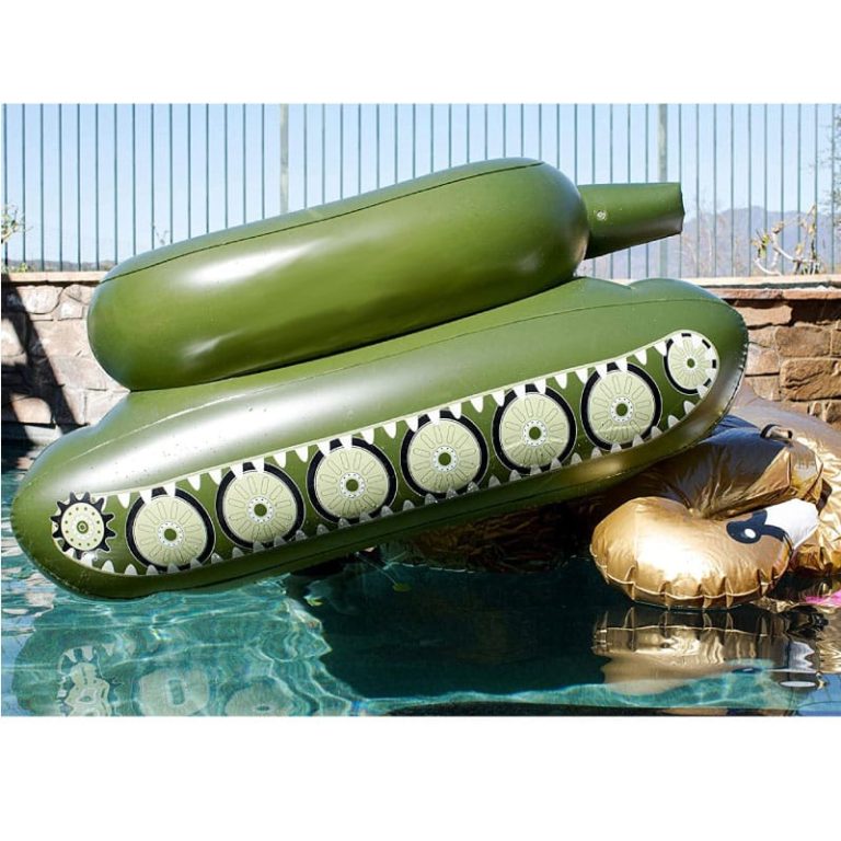 Galactic Pool Inflatable Rider GIANT INFLATABLE TANK RIDE ON POOL FLOAT (WITH PUMP) - Nezod Pools Products